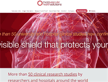 Tablet Screenshot of microvascular.com